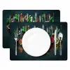 Kruiden - Lepels - Kleurrijk Placemat vinyl groot -zzsfeer2_Kitchenyeah-website