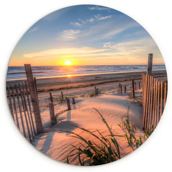 Muurcirkel - Strand - Zee - Duin - Zonsondergang - Landschap
