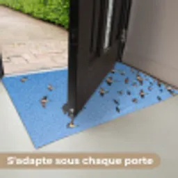 Zwaluwen - Vliegen - Blauw Deurmat klein -USP_FR