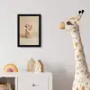 Baguette - Brood - Stokbrood - Beige fotolijst zwart zonder passe partout klein -usfeer4_kinderkamer