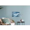 Golven - Oceaan - Blauw Muursticker klein -plant