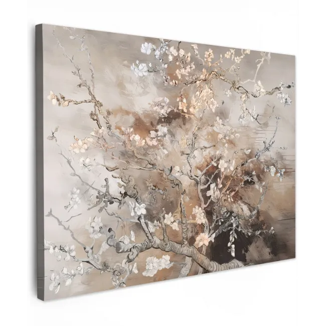 Canvas Print - Almond Blossom - Art - Van Gogh - Beige - Abstract