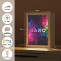 Playstation - Kleurrijk - Abstract - Neon Light Box met kabel (Kinderlampje) klein -USP_websiteoverzichtDE