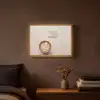 Koffie - Obessive Coffee Disorder - Beige Light Box met batterij (Wandlamp) middel -sfeer4