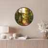 Bos - Pad - Bomen - Groen - Zon - Natuur Fotolijst rond zonder passe partout klein -sfeer3