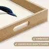 Illustratie - Blauw - Vogel Dienblad Rechthoek middel -USP_HandgreepNL