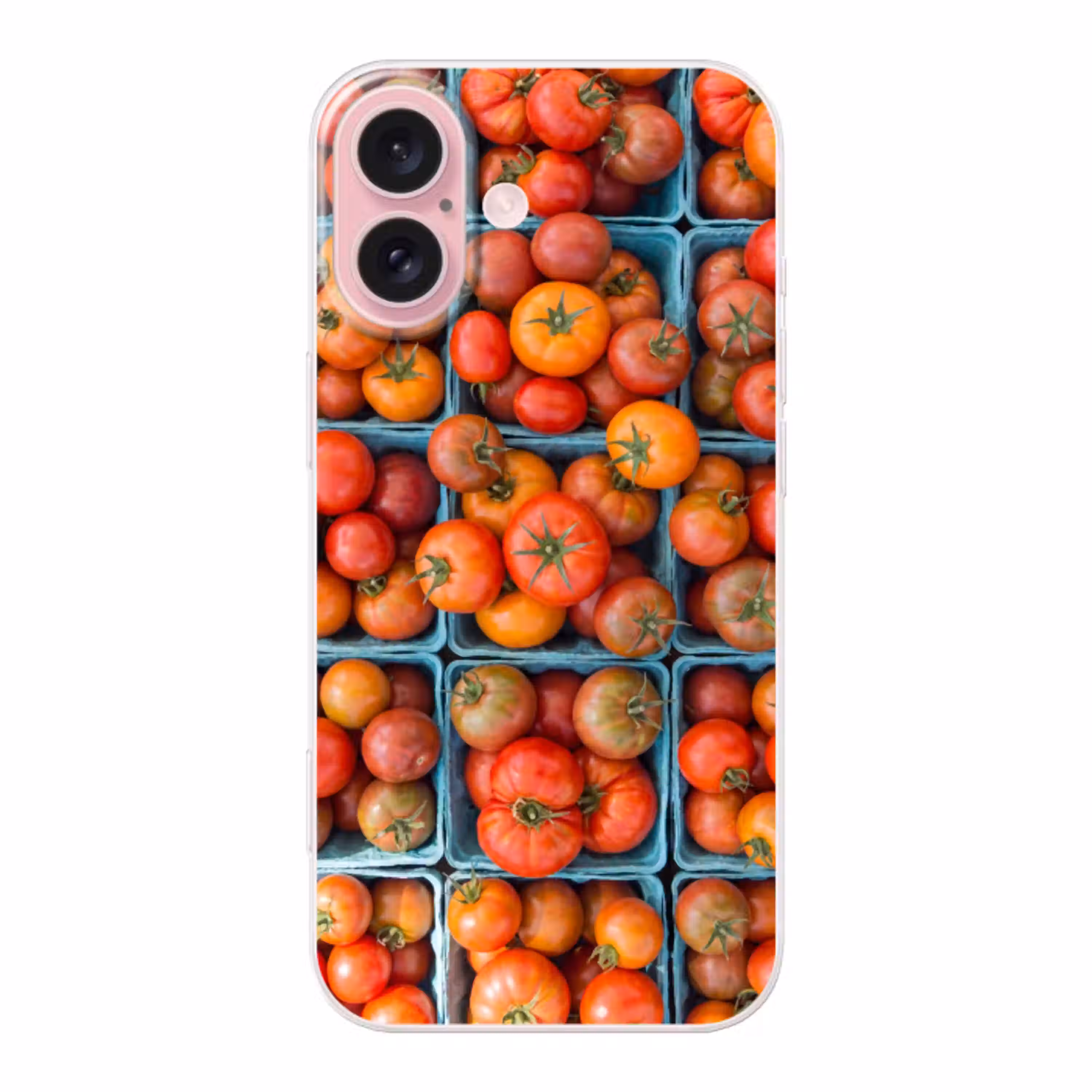 Tomaten - Eten - Kleurrijk Apple iPhone 16 klein -3d