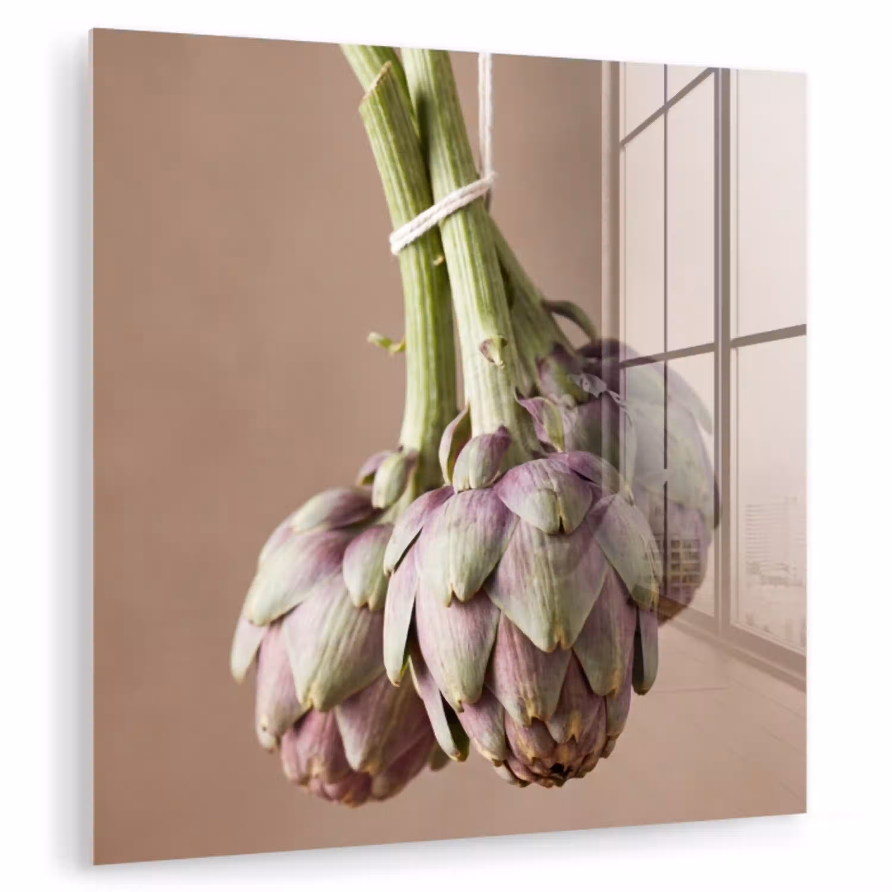 Artisjokken - Hangend - Groenten plexiglas 5mm klein -zzzproduct_nieuw