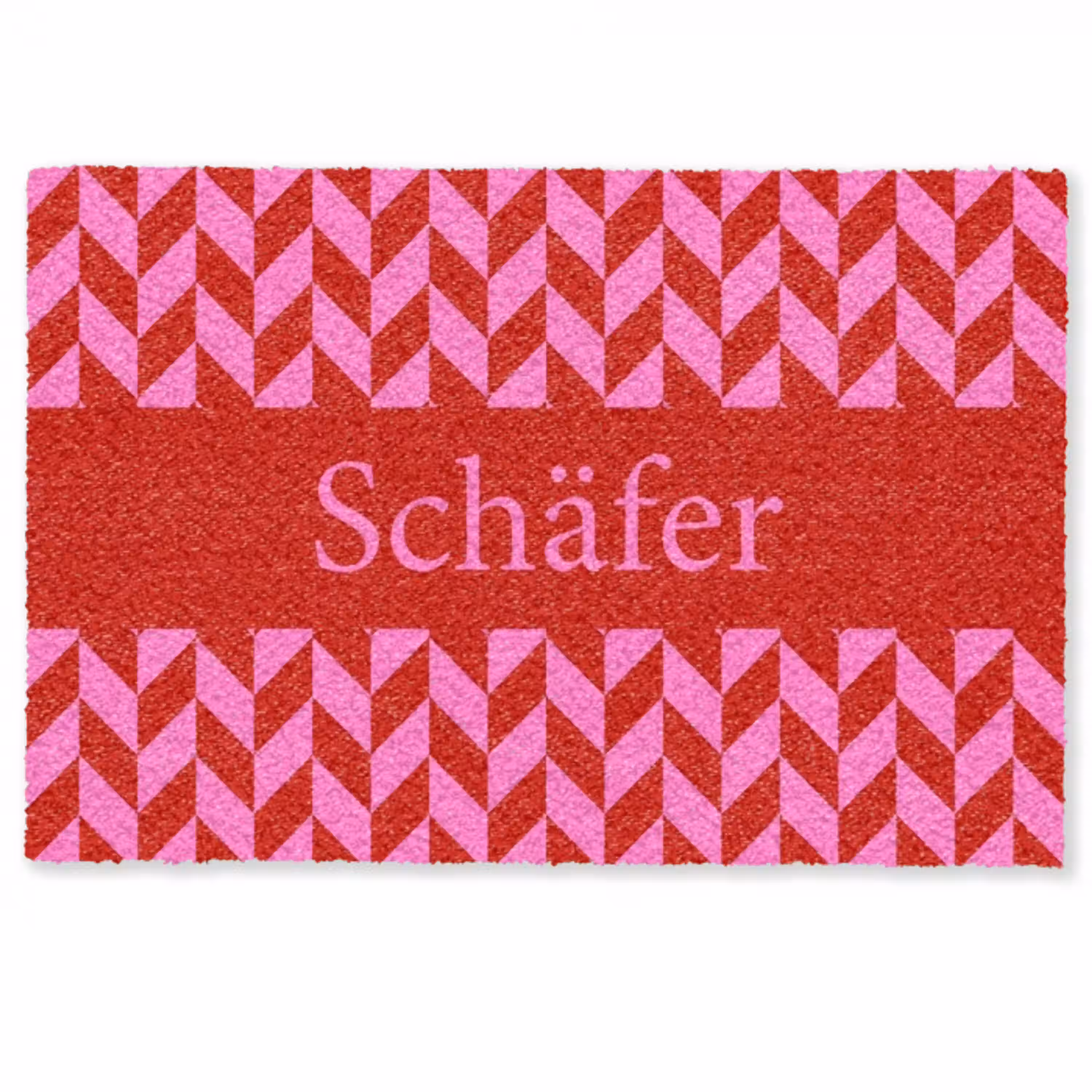 Familie – In – Muster – Geometrisch Deurmat klein -zkaufland3d