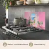 Roze - Buiten - Verf keuken achterwand spatscherm klein -usp_DE