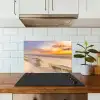 Avondgloed over Duin en Zee keuken achterwand spatscherm klein -sfeer2