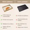 Croissant - Brood - Beige Dienblad Rechthoek middel -USP_VergelijkingFR