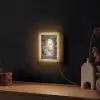 Doorkijk - Rozen - Vintage - Bloemen Light Box met kabel (Wandlamp) klein -sfeer1