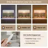 Wijngaard - Zonsondergang - Landschap Light Box met kabel (Tafellamp) klein -USP_lichtkleurNL