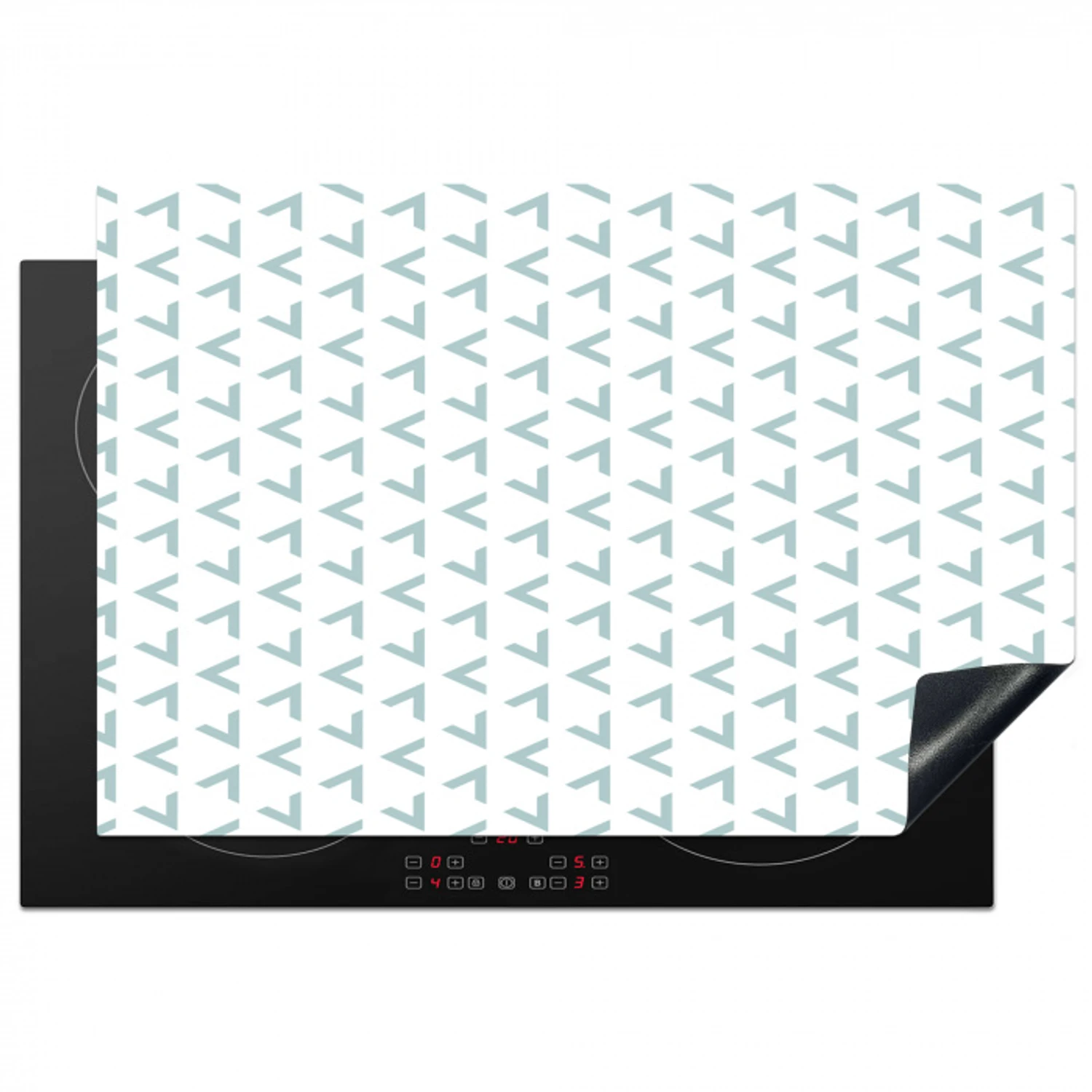 Geometrie - Patronen - Abstract Inductie beschermer vinyl 3mm klein 276 -3d