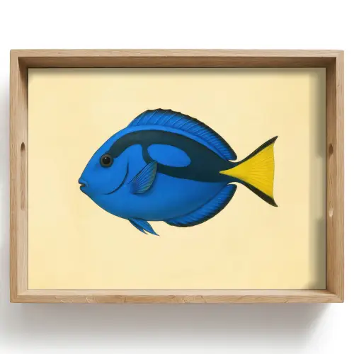 Blauw - Dory - Vis - Staartvin Dienblad Rechthoek middel -z3d_shopping