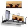 Schotse hooglanders - Heide - Landschap - Dieren Balkonbeschermer Duitsland klein -3d
