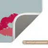 Kiss my ass - Lip - Blauw Badmat klein -USP_AntislipNL