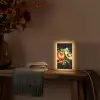 Tomaat - Avocado - Peper - Graffiti - Verf - Modern Light Box met kabel (Tafellamp) klein -sfeer4