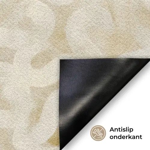 Abstract - Lijnen - Beige Deurmat klein 898 -antislip_NL