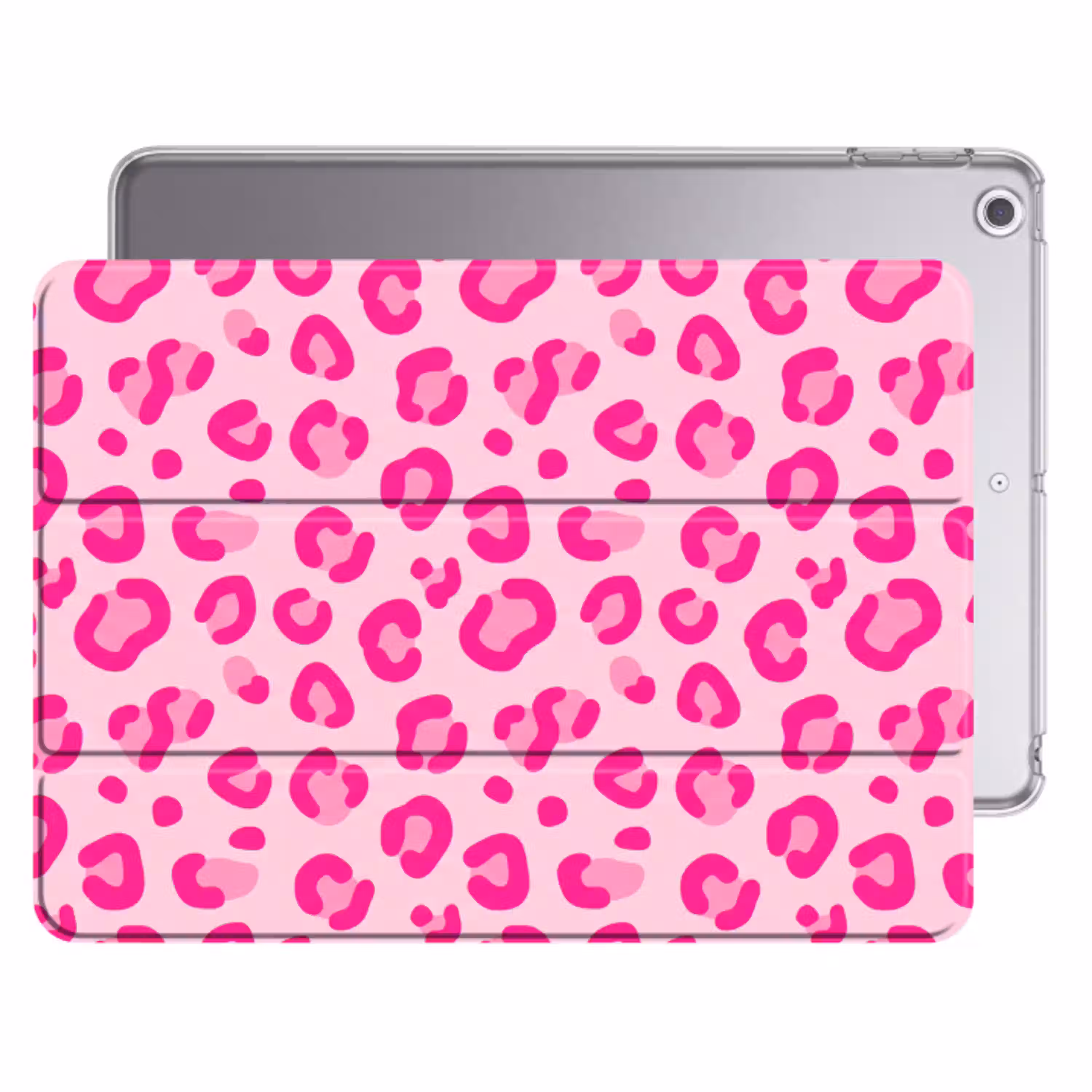 Dierenprint - Patroon - Abstract - Modern - Roze Apple iPad 2017 middel -threedimensional_3d_global