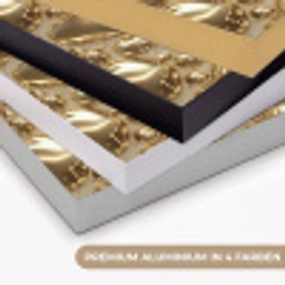 Druppels - Organisch - Goud Textielframe zwart klein 947 -USP_kleurenDE