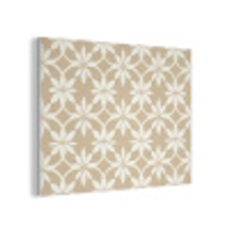 Bloemen - Patroon - Beige PET vilt klein 837 -3d