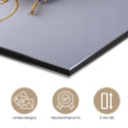 Kever - Delfts  - Blauw - Goud aluminium wit klein -closeup_NL