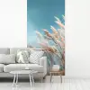 Siergras - Wind - Lichtbruin fotobehang vinyl groot -woonkamer