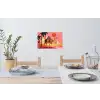 Kameel - Pyramides - Rode zon Muursticker klein -eettafel