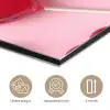 Lollies - Hartjes - Roze aluminium wit klein -closeup_NL
