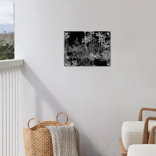 Palm - Jungle - Tropical tuinposter los doek klein -sfeer8