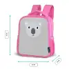 Dierenportret - Koala - grijs Kinderrugzak - Roze middel -productfoto_formaten