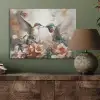 Kolibrie - Vogels - Bloemen - Natuur PET vilt klein -sfeer2