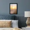 Zonsondergang - Duinen - Zee fotolijst zwart zonder passe partout klein -sfeer3