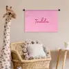 Toedeloe - Roze - Minimalistisch Wandkleed katoen klein -wsfeer5_kind