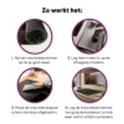 Zeearend - Vliegen - Bos - Natuur Inductie beschermer vinyl 3mm klein -zzzzzzz-cc-werking