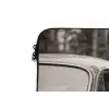 Eland - Auto - Gewei - Zwart - Wit laptophoes neopreen klein -detail