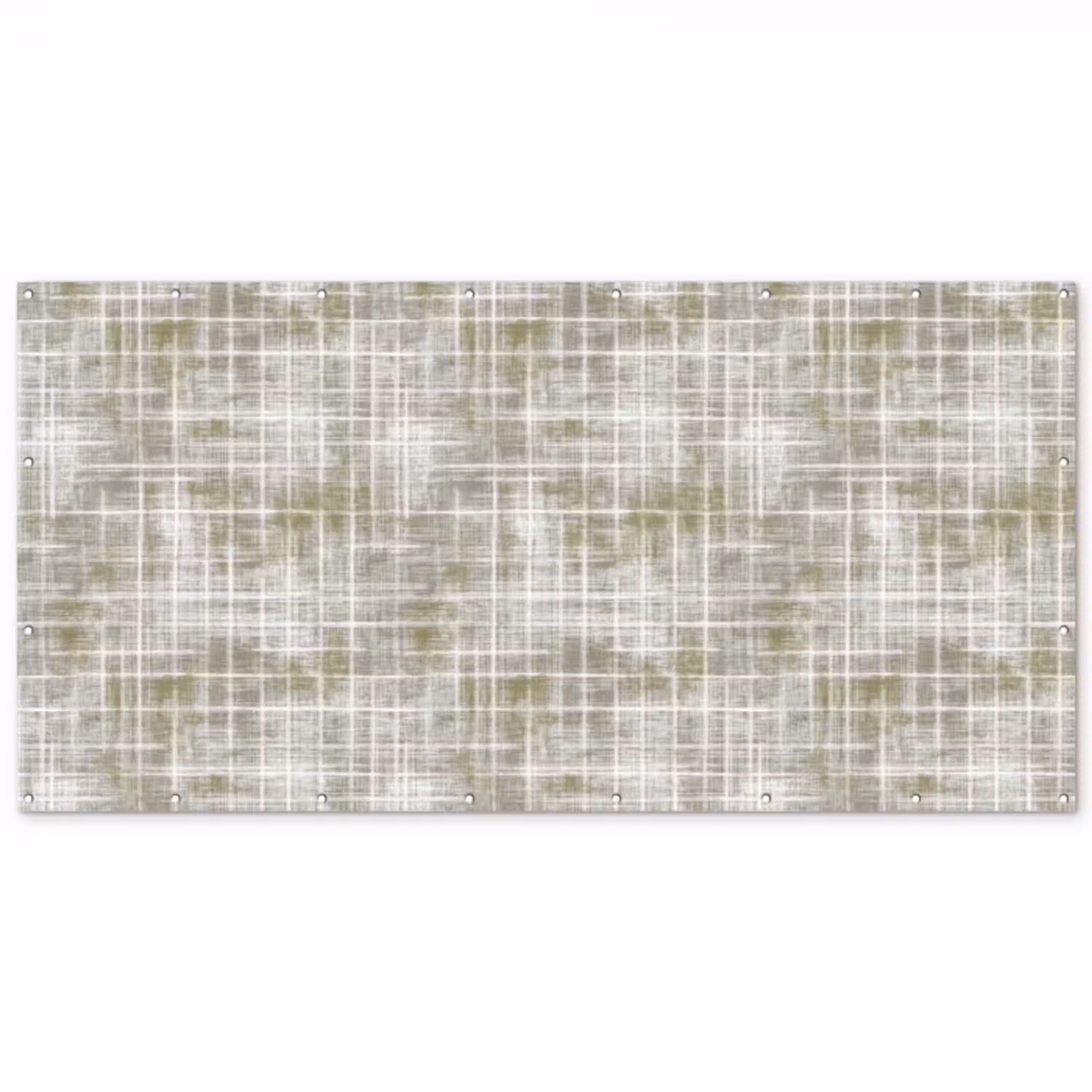 Linnen - Patroon - Groen Balkonbeschermer Duitsland klein 596 -zz_3d