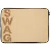 Swag - Bruin - Beige laptophoes neopreen klein -zkaufland3dotto