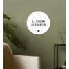 Spreuken - Zo moeder zo dochter - Quotes - Mama - Dochter Wandcirkel behangsticker klein -sfeer2