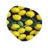 Gele - Citroenen - Druppels - Fruit Wandcirkel Organisch Forex 3mm klein 629 -3d
