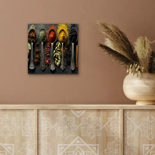 Lepels - Specerijen - Kaneel - Chili aluminium wit klein -sfeer4