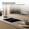 Paard - Modern - Portret Inductie beschermer vinyl 3mm middel -sfeer1