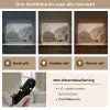 Mozaïekkoepels - Gouden spitsen - Islamitisch Light Box met batterij (Wandlamp) middel -USP_lichtkleurNL