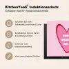 Quote - Moeder - Roze Inductie beschermer vinyl 3mm middel -tsfeer2_DE