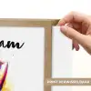 Neushoorn - Kleurrijk - Verf - Dieren Light Box met batterij (Wandlamp kind) middel -USP_websiteprintNL