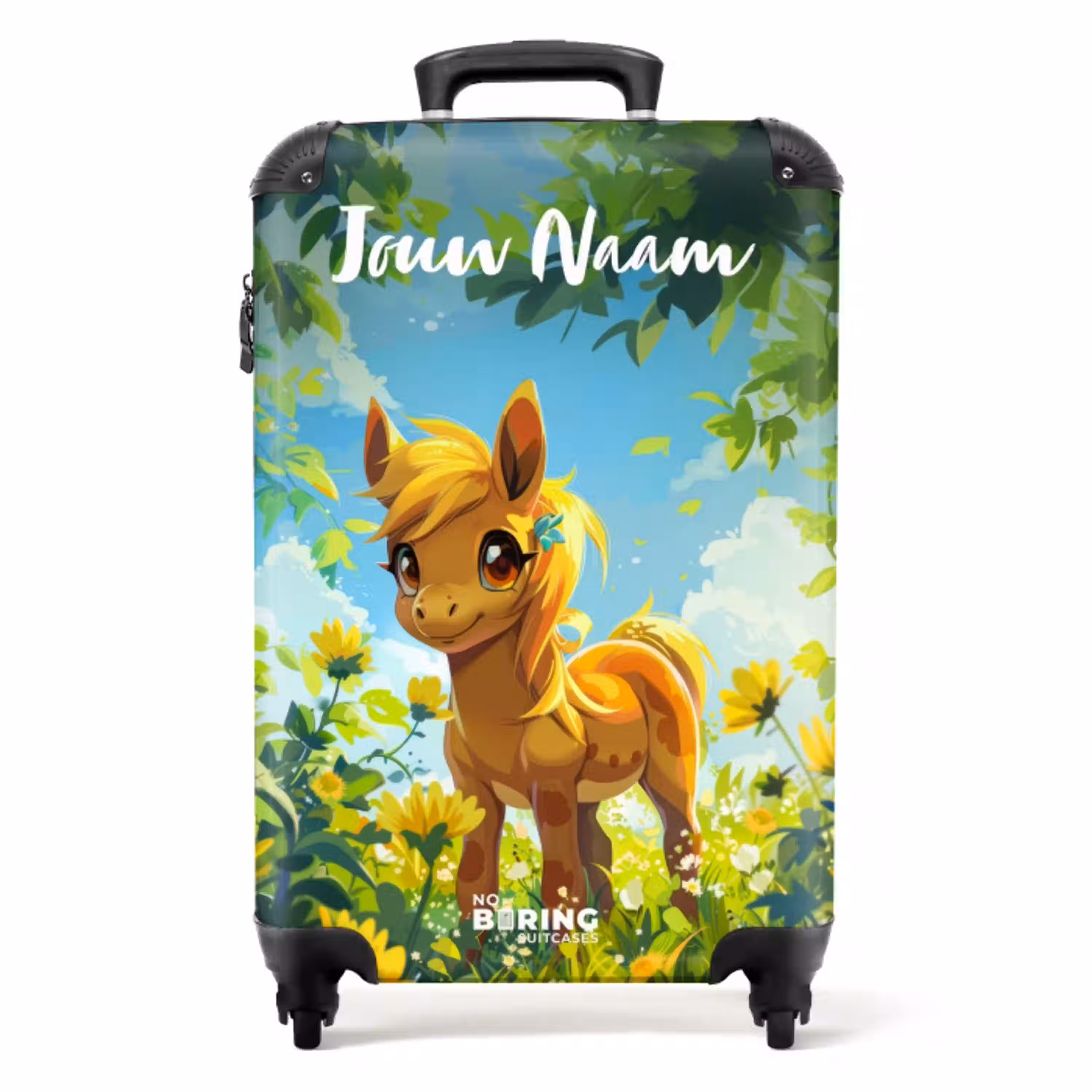 Sunny pony NBS - Handbagage koffer - Kinderen Unisex middel -productfoto_recht