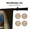 Meisje met de Parel - Schilderij van Johannes Vermeer Wandkleed katoen klein -sfeer2