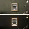 Japandi - Koffie - Decoratie - Vintage Light Box met kabel (Wandlamp) klein -sfeer3